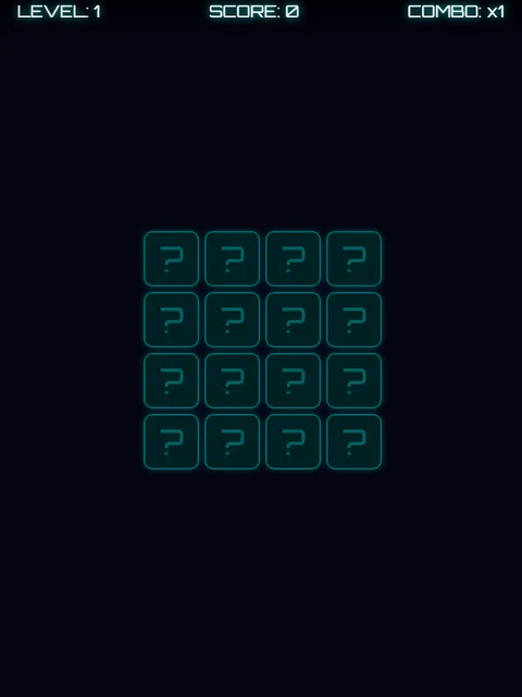 Cyber Memory gameplay screenshot