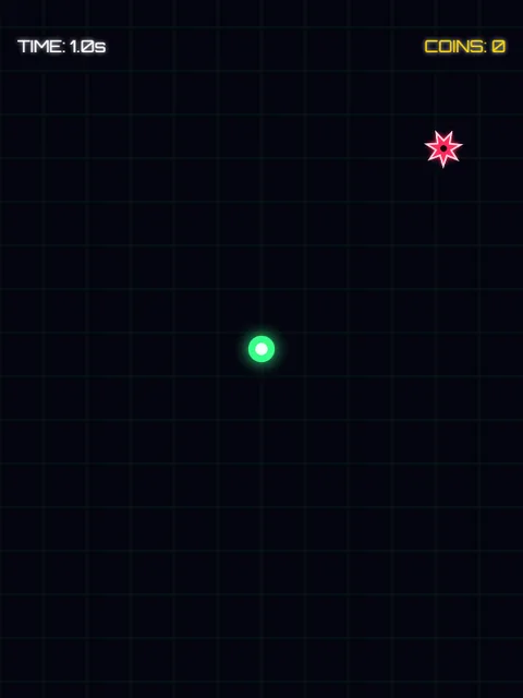 Neon Dodge gameplay screenshot